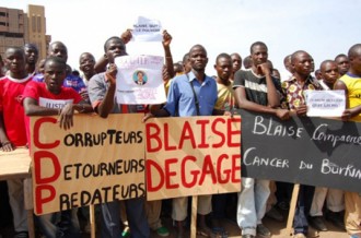 Burkina Faso : «Manifestation historique» contre le pouvoir de Compaoré